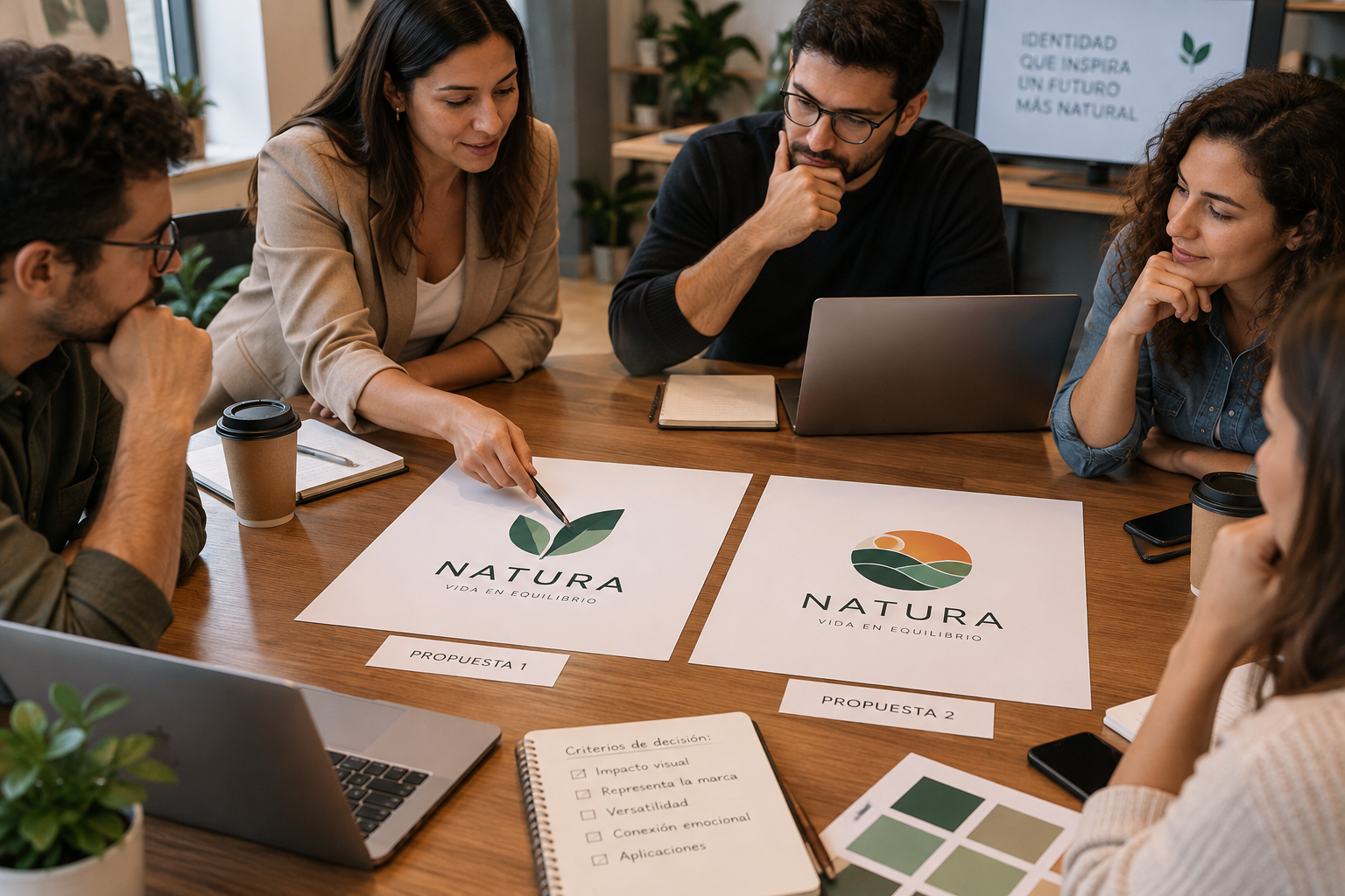Evaluar un logo con inteligencia artificial: lo que muestra un estudio de 2026 | Diseñoverde